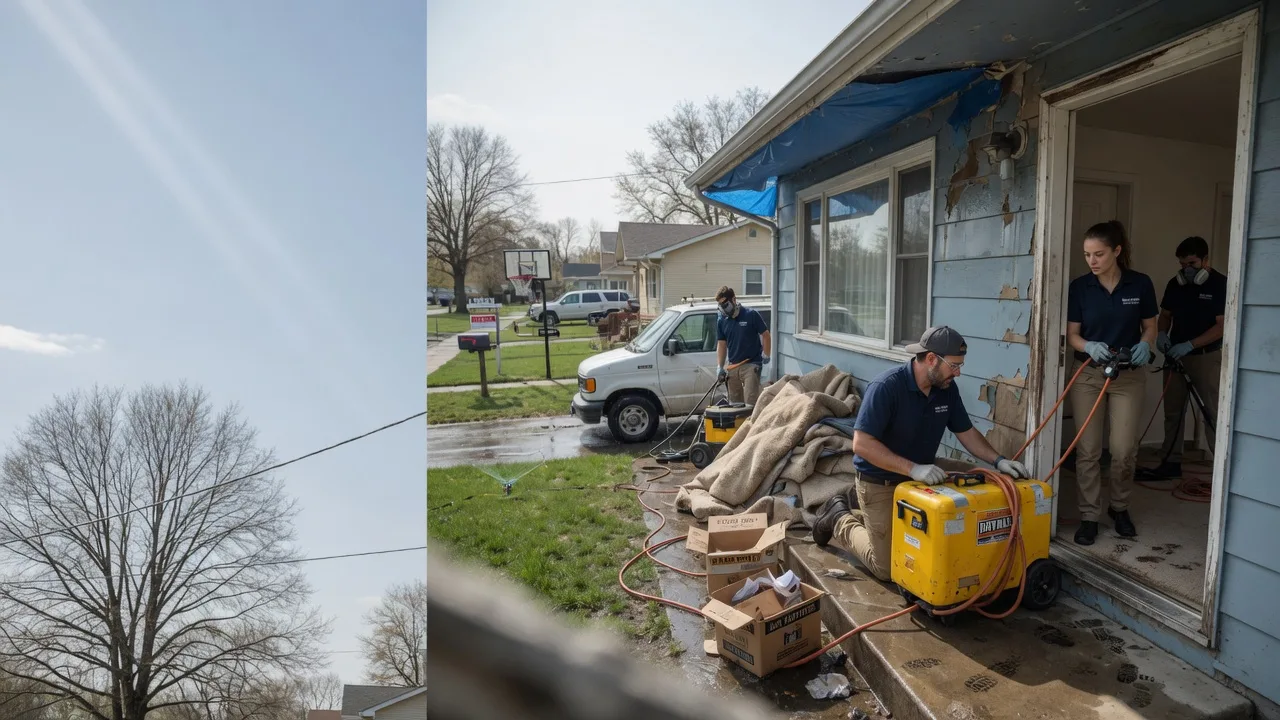 Basement Flood Cleanup in Lingle, WY near me